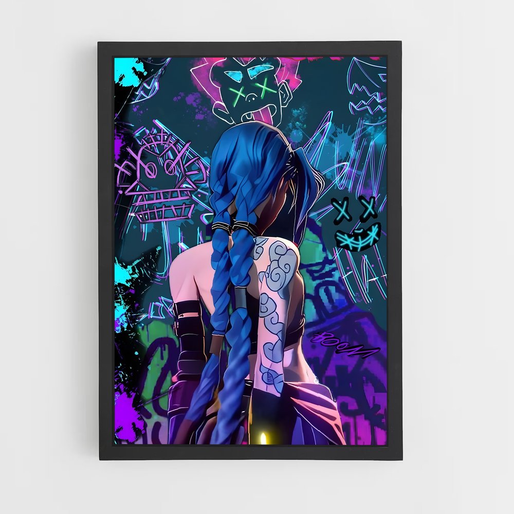 Poster Blue Vandal – affiche League Of Legends (vue 2)